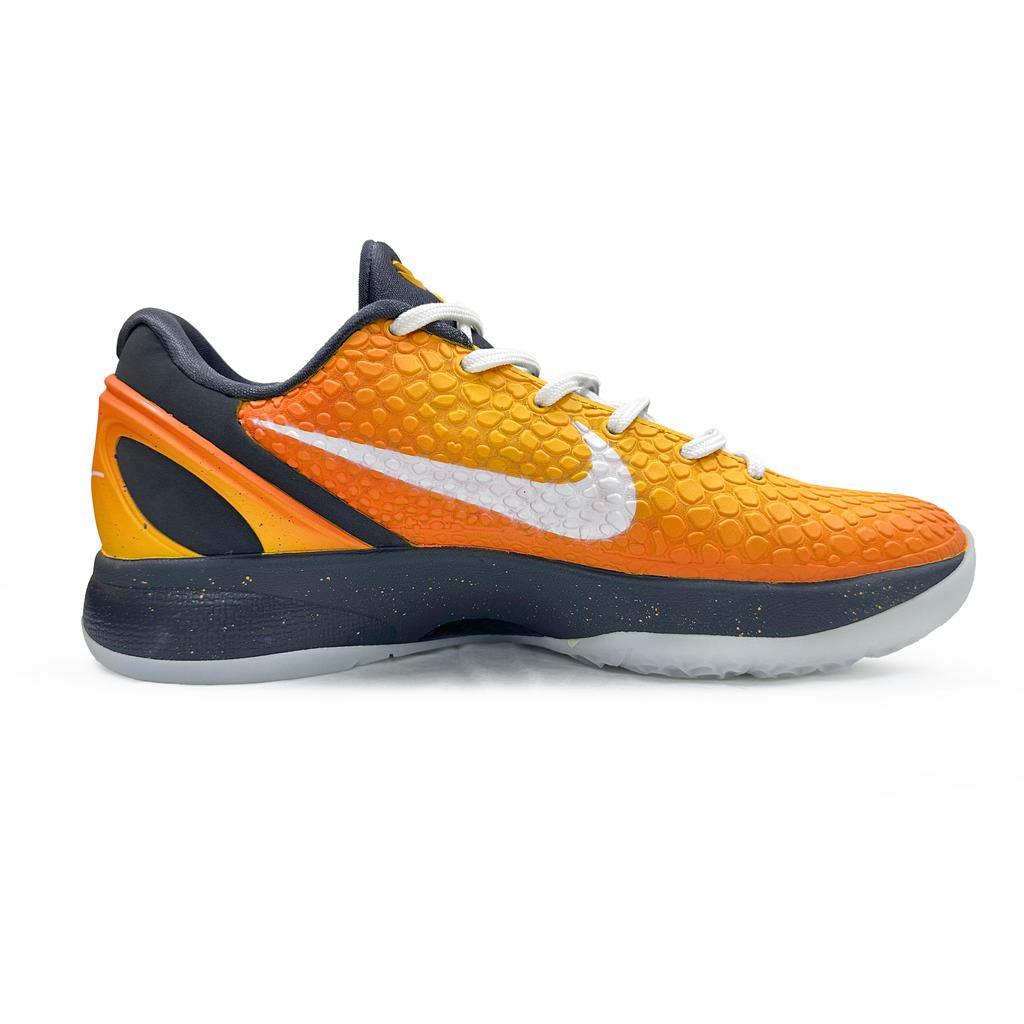 Nike Zoom Kobe 6 Basketball Shoes Men's Low Top Orange/Black IQ3902-002(Team258-)