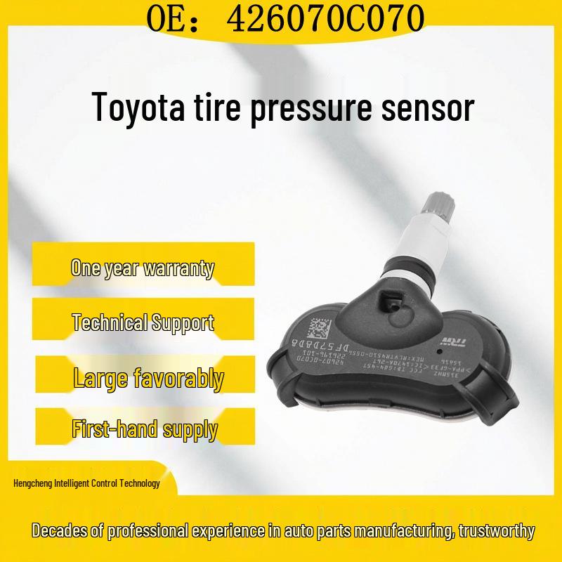 Sensor de Pressão de Pneu TPMS Compatível com Toyota 42607-0C070