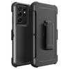 Hybridní odolný Armor s klipem pouzdro pro Samsung Galaxy S25 S24 S23 Ultra Plus FE A06 A16 A55 A35 A25 A15 A05S 5G OTT Kryt Box