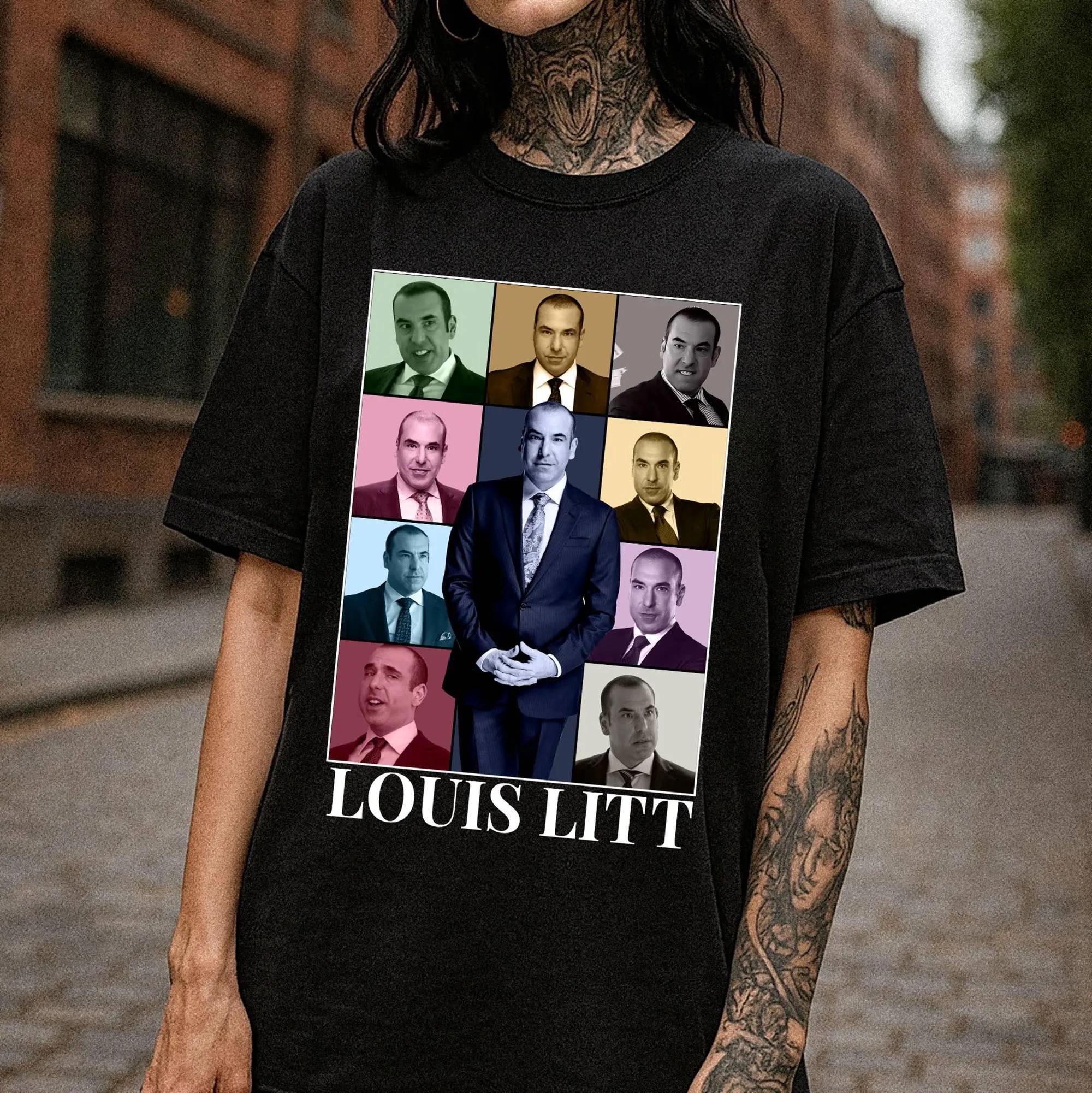 

Louis Litt Printed Womens Tshirt SpringSummer Fashion Trend Pure Cotton Top Neutral Short Sleeve Tshirt 4XL
