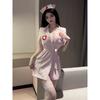 Sexy nurse outfit lingerie deep seduction hot cosplay bed pure lust uniform suit woman