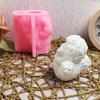 Little Baby Statue Silicone Candle Molds for Handmade Candle Soap Epoxy Resin Silicone Molds for Art Craft Project