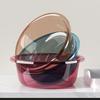 Durable Clear Plastic Washbasin for Vegetables, Laundry, and Foot Washing - Child and Baby-Friendly