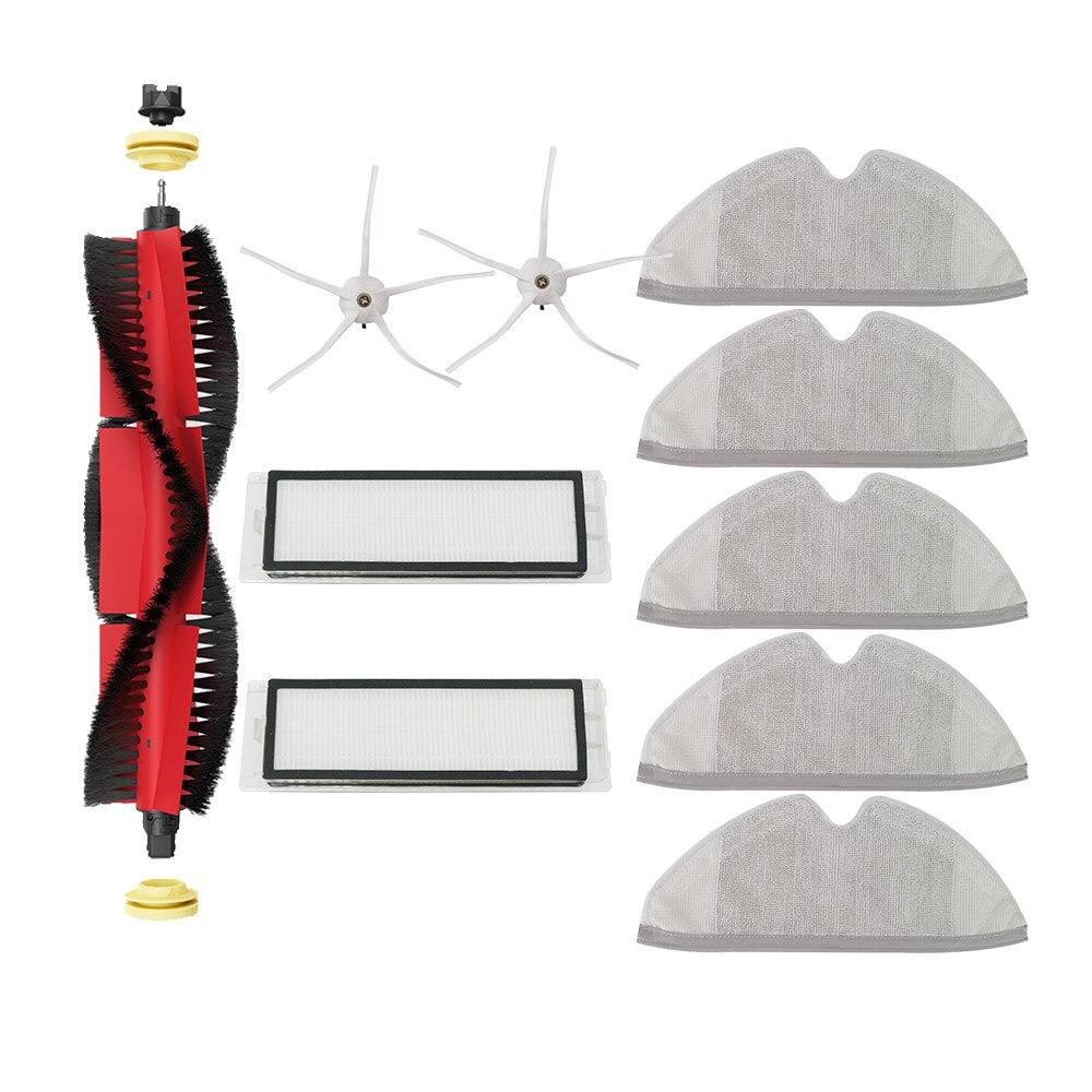 

Мягкая силиконовая резиновая боковая щетка HEPA-фильтр для Roborock S5 S6 T6 E2 E35 T4 T7 T7PRO, запасные части для пылесоса, щетка для чистки