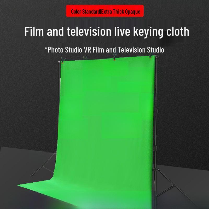 Green Screen Backdrop: Photography & Studio Keying Cloth in Green, White, Blue, Black