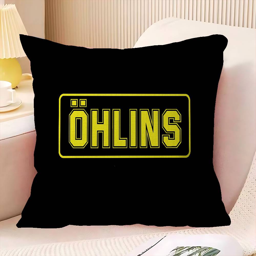 Ohlins LOGO Personalized picture text home decorative pillows Household Gifts 45x45cm