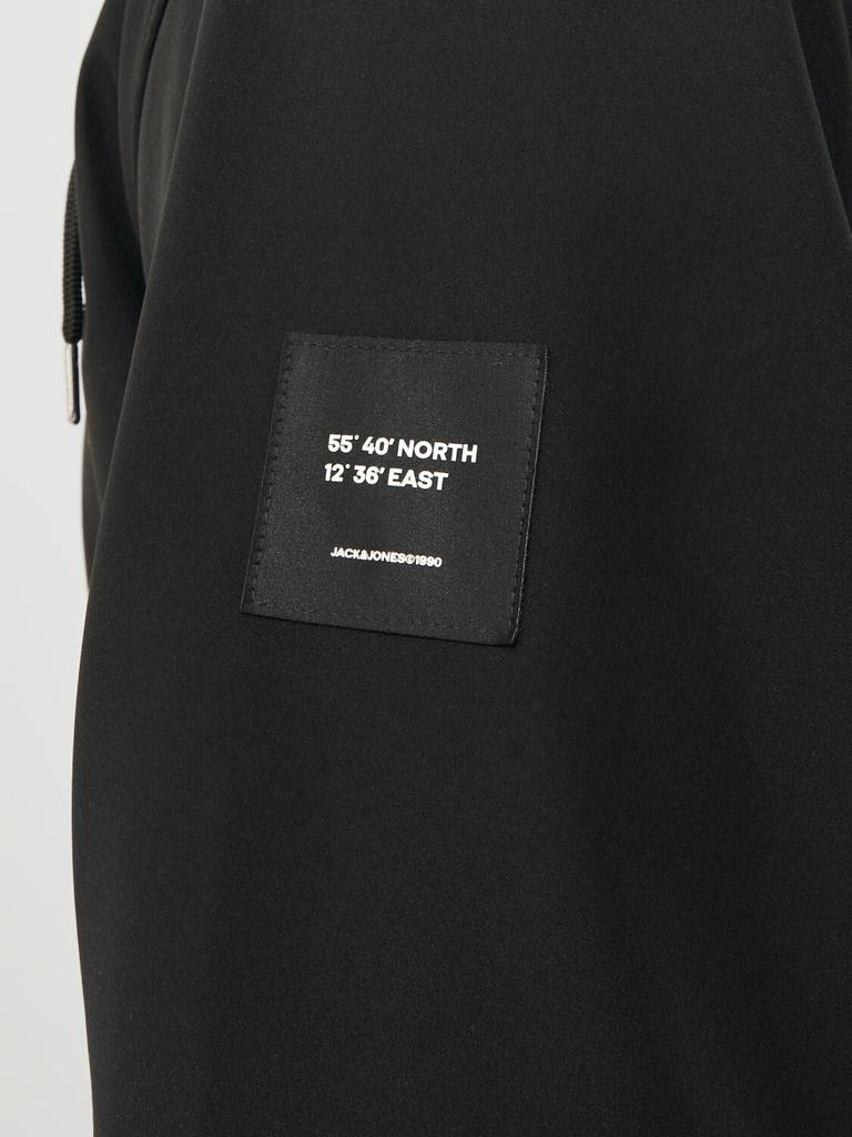 Winter Jacket Jack & Jones Jjebasic Softshell Hood Noos Pls (12236331) Black 1