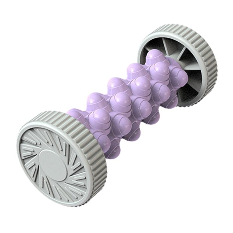 Foot Massager Deep Tissue Muscle Massager Roller Fitness Muscle Relaxation Rolling Stick For Dormitory Homes Gym фиолетовый