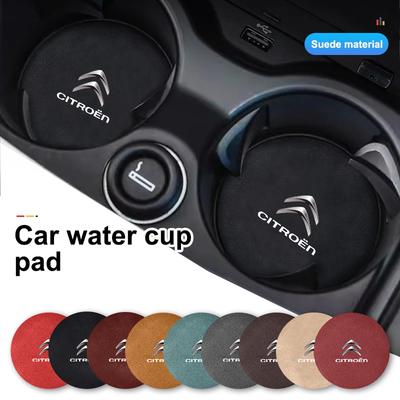 2 Piezas Posavasos para Coche Antideslizante Accesorios Para Aircross C4 C3 C5 C1 C2 Berlingo Celysee Cactus Picasso Saxo Grand