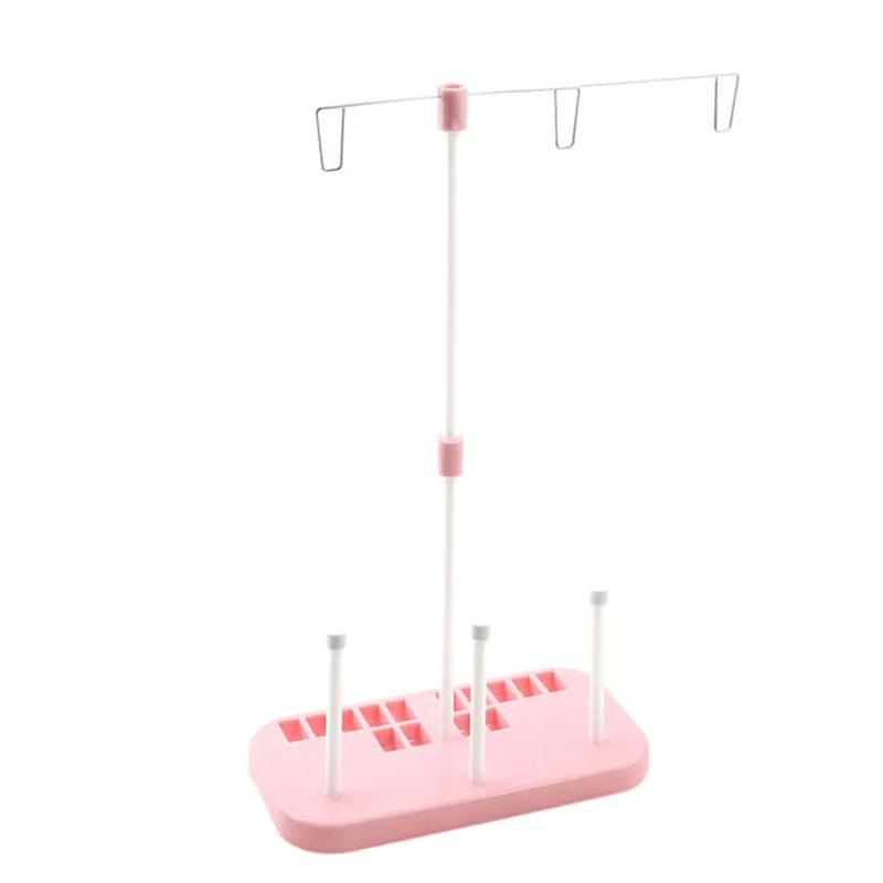 Thread 3 Spool Holder Stand Rack Sew Quilting For Home Sewing Machine Sewing Thread Organizer Spool Stand Holder