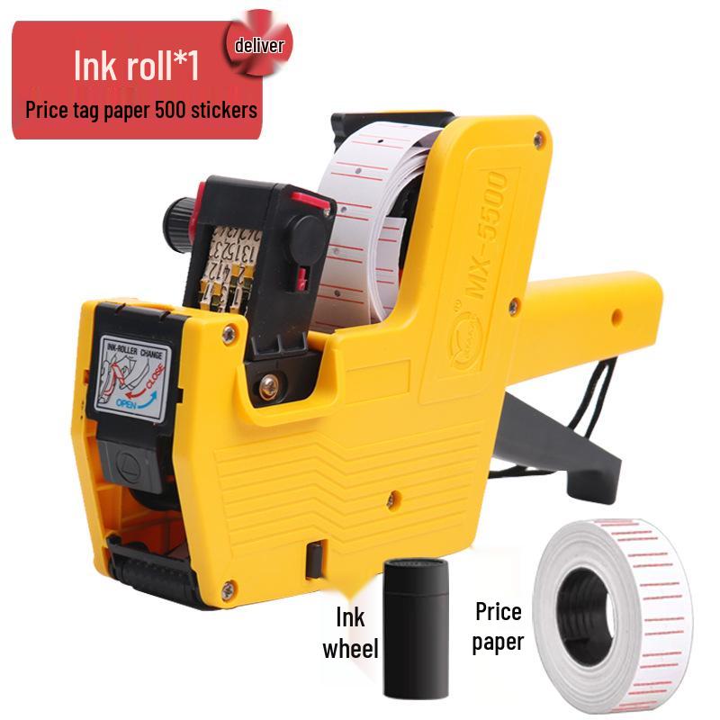 Cross-Border 8-Digit Price Marking Machine with Cover