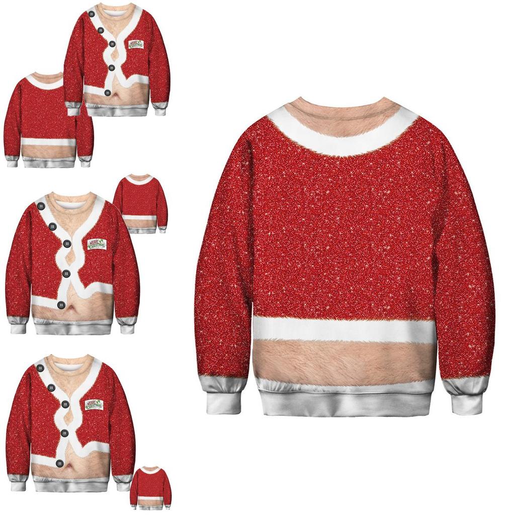 And Soft Mens Womens Ugly Christmas Sweater With Long Sleeves Pullover Design**