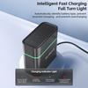 PUJIMAX AA 1.5V Li-ion Battery Charger with 4x 4255mWh Batteries, Type-C Smart Fast Charging