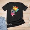 Space Ballerina Astronaut Funny Ballet Dancer Planets Unisex T-shirt
