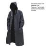 Regenponcho Herren Wasserdicht Lang Regenmantel Kapuze EVA Regenmantel Jacke zum Wandern Radfahren Camping