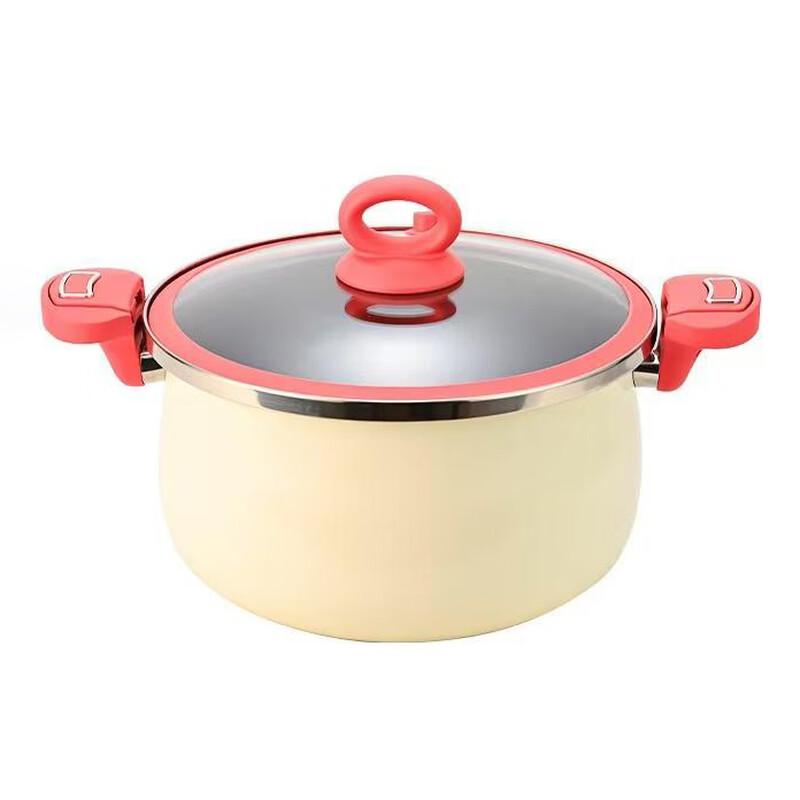 ZISIZ Titanium Double-Handled Stew/Soup Pot