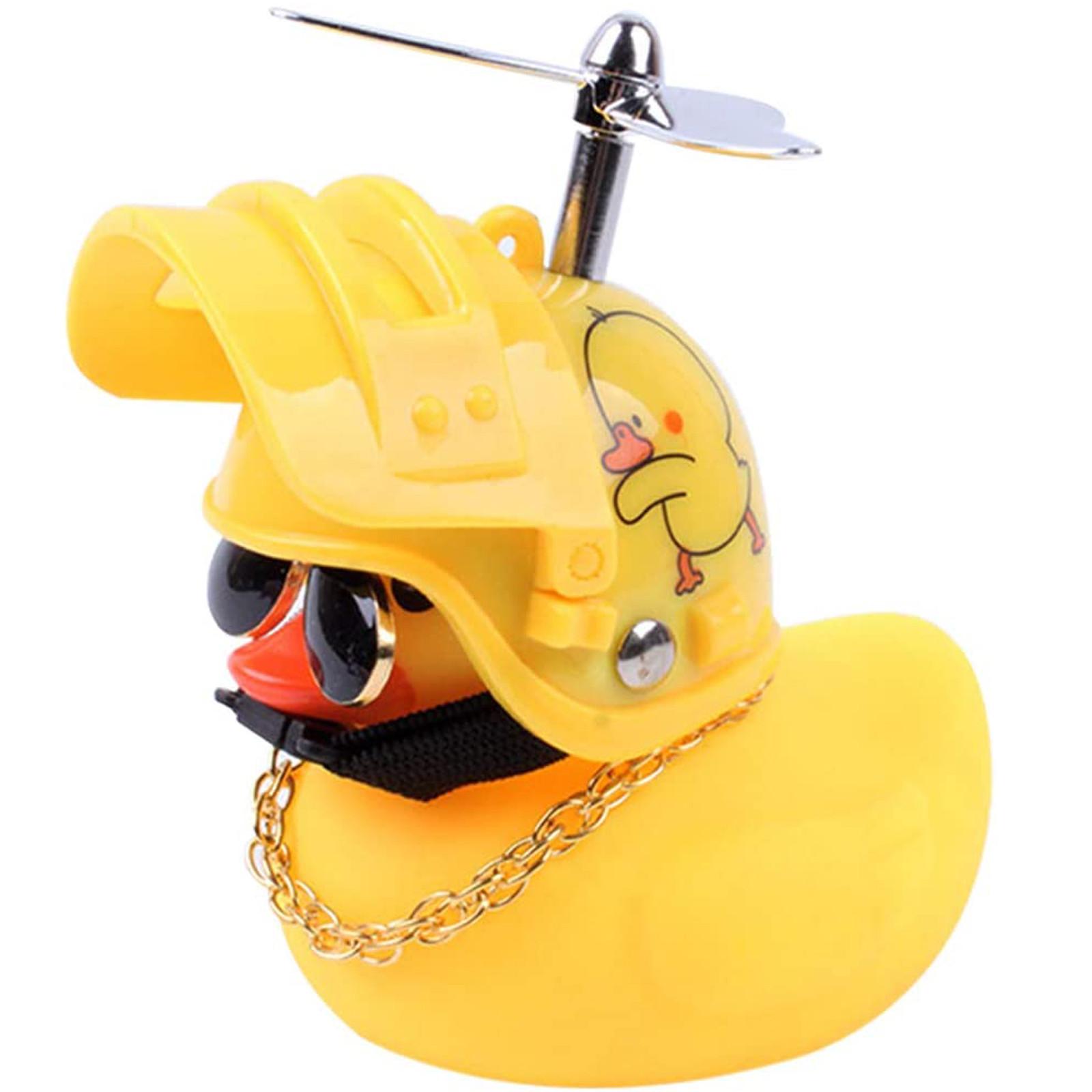 

Резиновый игрушечный автомобиль украшает желтые украшения приборной панели автомобиля с пропелл One Size