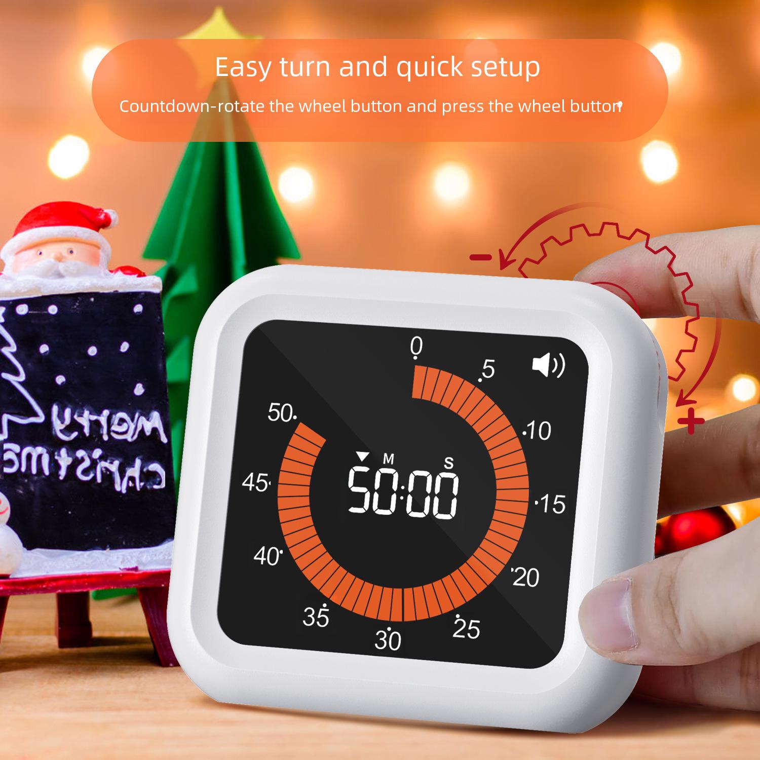 

Silent Visual Timer Alarm Clock for Students