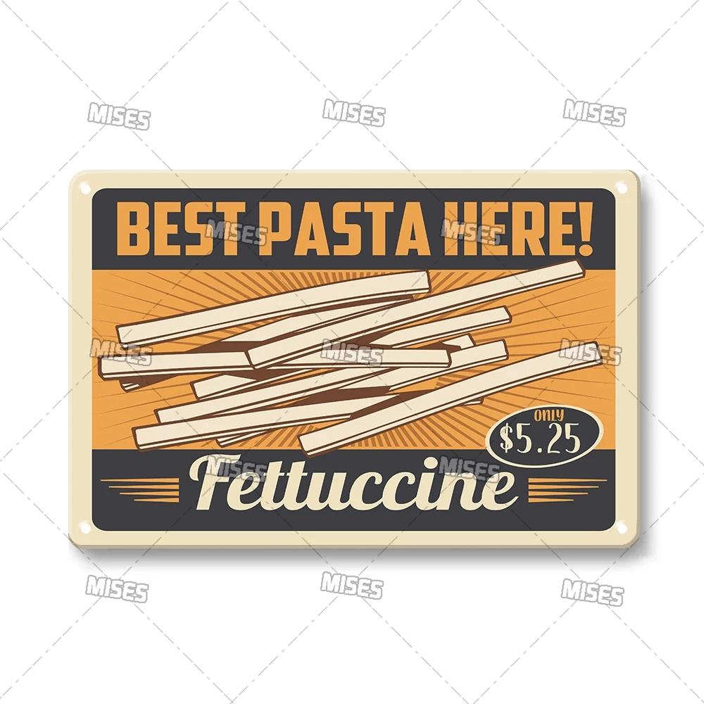 Food Metal Sign Kitchen Metal Poster Home Garage Man Cave Industrial Decor High-Quality Decorative Plate Metal Plaque