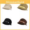 Klassischer Corduroy Fischerhut mit breiter Krempe für Damen und lässigen Winterstil