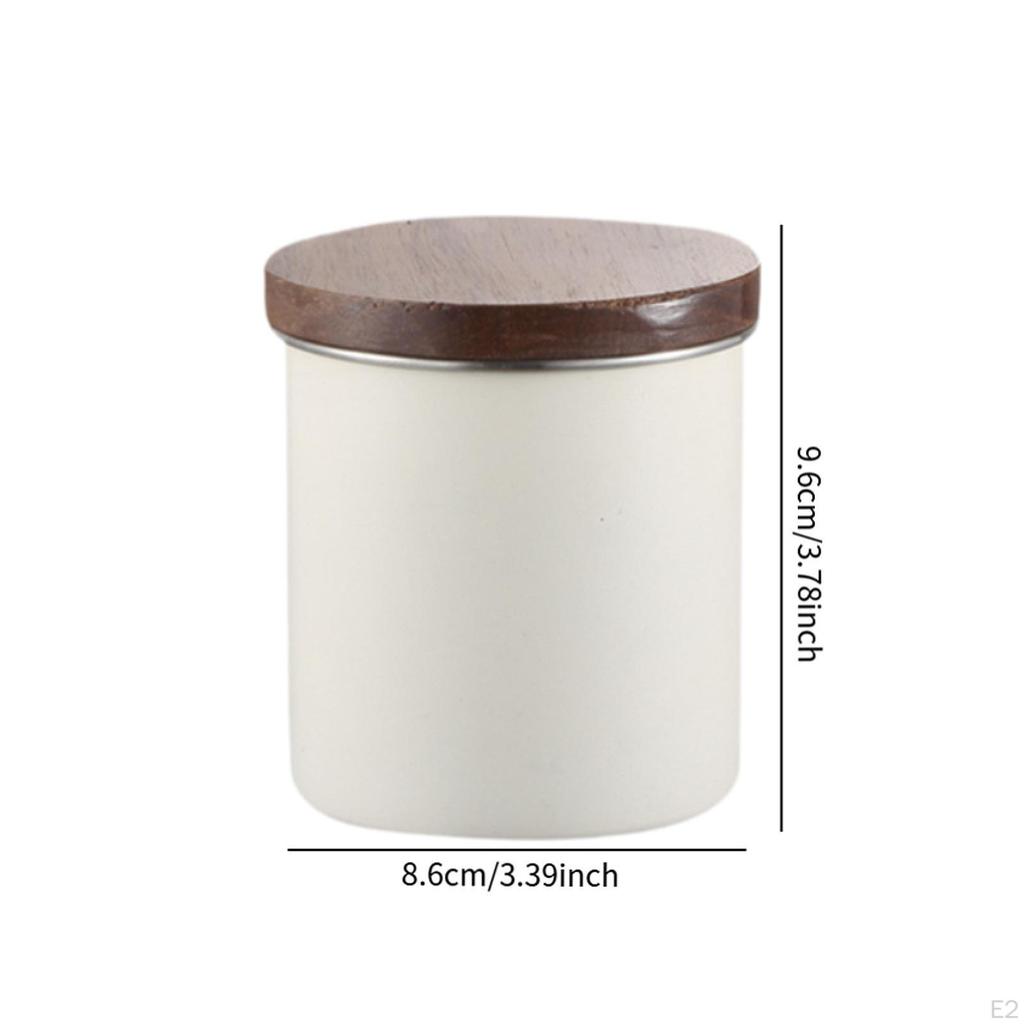 Food Container Airtight Kitchen Jar Tea Coffee Powder Storage Canister for Bath