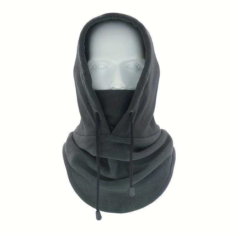 Winter Cycling Ski Hat with Windproof Ear Protection - Thick Warming Mask Scarf All-in-One Outdoor Adventure Dedicated