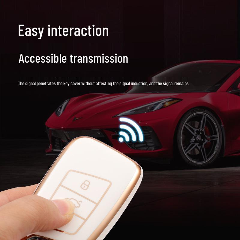 Volkswagen Key Case 21: Magotan B8, CC, Passat Protective Shell