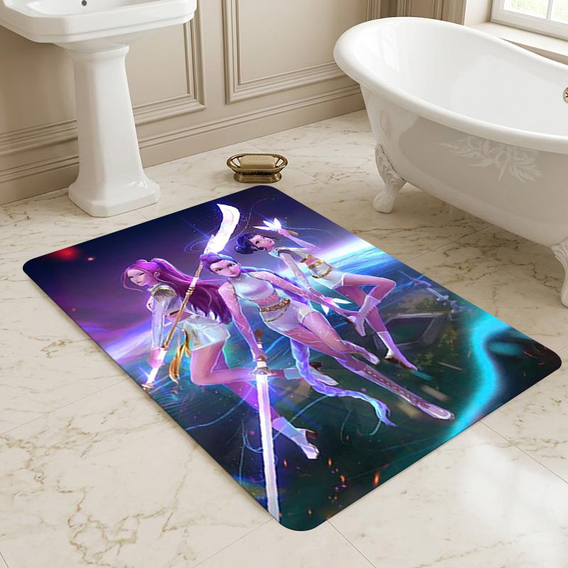 Fantasy Warriors Living Room Non-Slip Area Rug Soft Carpet for Bedroom Game Playroom Sofa Office Home Decor Doormat Christmas Gift C9211292