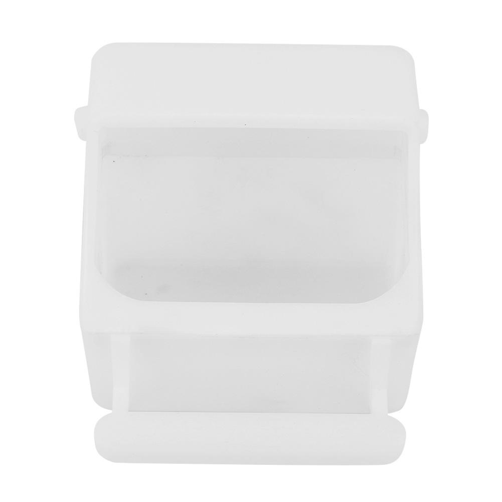 

6Pcs Small Bird Food Containers Feeder Spill proof for Parrot Starling Cockatiels