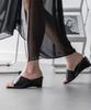 Spur Plaine Wedge Mule -Ss7042 (3Color) 6Cm Wedge Heel Mule