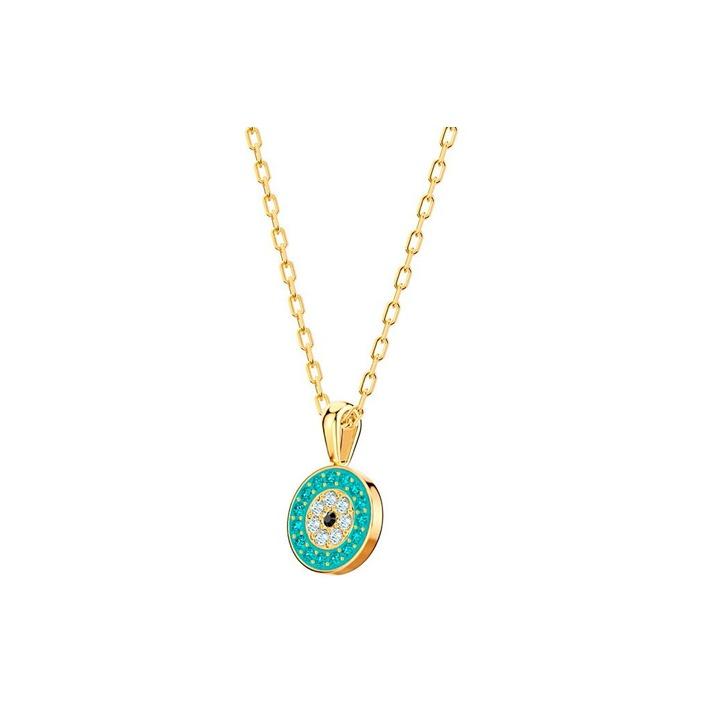 Swarovski Luckily Evil Eye Imitation Crystal Necklace Women necklace 5468916 Green