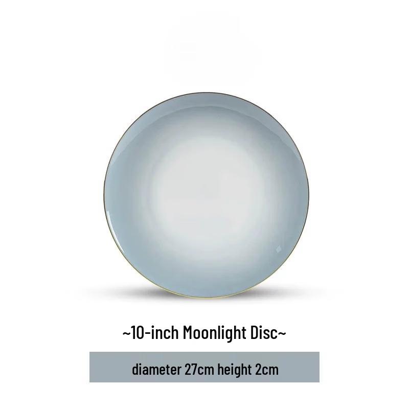 Jingdezhen Light Luxury Ceramic Plate
