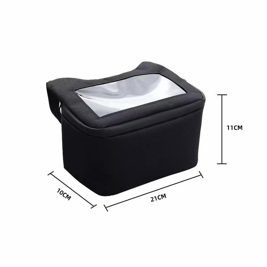 SEAMETAL Universal Cycling Navigation Hanging Bag Multifunctional Front Storage Bag For Motorbike/Bicycle/Electric Vehicles/Tricycles