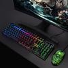 CHONCHOW Gaming Keyboard and Mouse Compatible with PS4 and 108 Japanese LED USB Wired LED Gaming Compatible with 2025 Set, Switch, Keys, Layout, "No