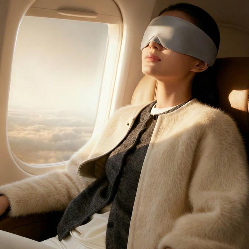 Bear Microgravity Heated Massage Sleep Eye Mask CN plug (adapter included)