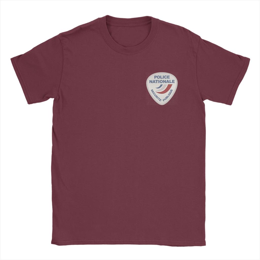 Holenderska Policja Narodowa Zespół Aresztujący Męska Koszulka T-shirt Krótki Rękaw Okrągły Dekolt Czysta Bawełna Nowość Odzież