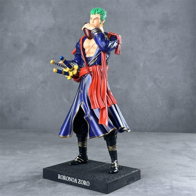 One Piece Roronoa Zoro PVC Action Figure Anime Collectible Model Statue Toys L