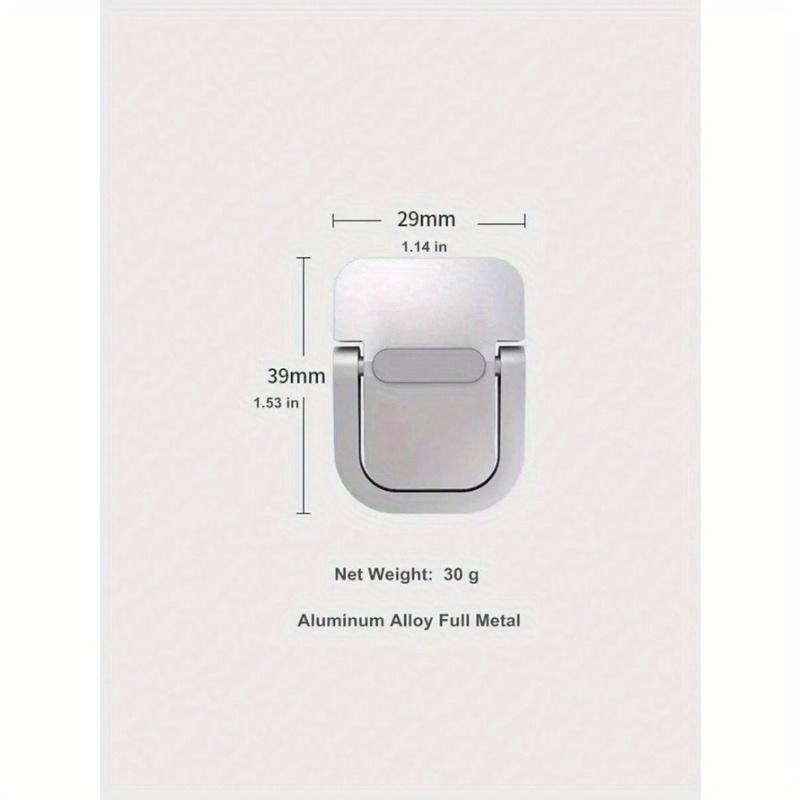 Metal Laptop Invisible Bracket Stand Portable Mini Cooling Stand Support Folding Keyboard Base