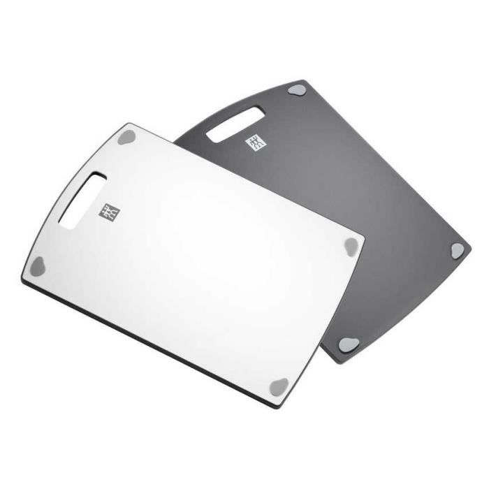 Krájecí deska - ZWILLING - 37 cm x 27 cm - Polypropylen - Bílá a šedá - Hygienická