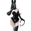 Sex lingerie patent leather sexy suit cosplay moon hare heart thief cosplay anime suit uniform