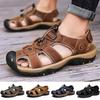 Sommar andasande sandaler för män Beach Casual Skor Tjock sula Stängd tå Aqua Skor för vandring och fiske