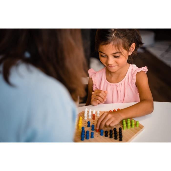 SERIE NOIRE DAMES CHINOISES - Jeu de plateau - DUJARDIN - Déplacez vos pions pour traverser le plateau et atteindre le camp adverse