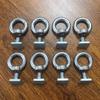 Roof Rack Tie-Down Loop Mounting Kit with Bent Slotted Brackets for Vehicle Cargo Rack Installation Work Before Outdoor Trip