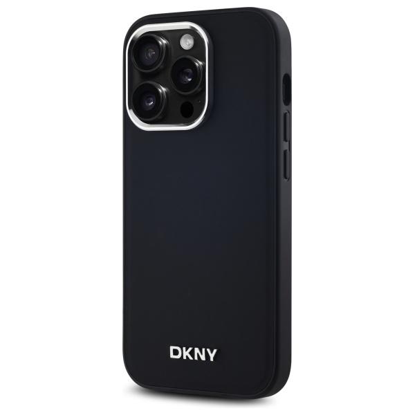 DKNY DKHMP14LPSCMCLK iPhone 14 Pro6.1" black/black hardcase Plain Logo MagSafe