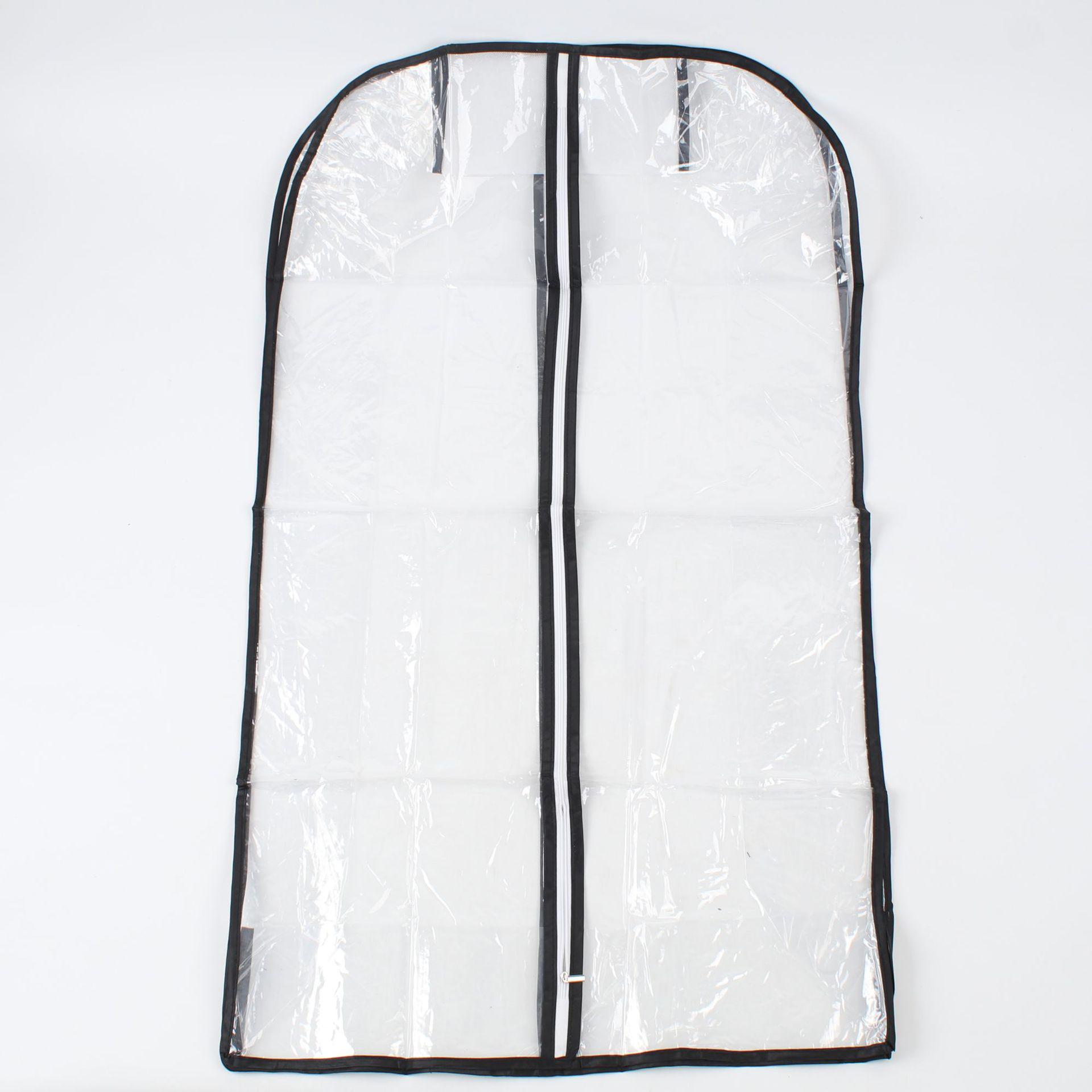 

PEVA Polyester Dustproof Garment Bag for Evening Gowns and Wedding Dresses 100*60*25 cm белый