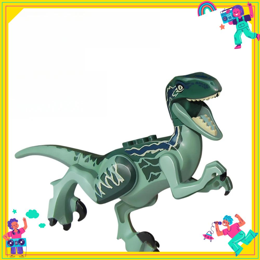 סדרת יורה פארק עולם הדינוזאורים מיני דינוזאור ערכת בנייה בנושא צעצועים וחלקים ניידים קוביות בניין צעצועי חינוך לתינוק