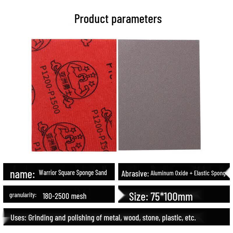 Industrial Square Sanding Sponge Pads