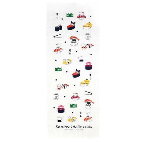 Nomura Towel Sanrio Characters Made Japan Japanese Pattern Tenugui Sushi Cinnamoroll 3490cm 100 Cotton - Home Kitchen Online Shopping