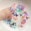 30Pcs 3D Butterfly Rhinestone Nail Art Decorations Mixed Color for Gel Acrylic Natural Nails DIY Beauty Set