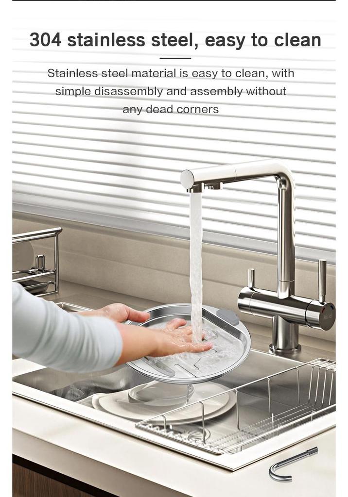 Smart Automatic 304 Stainless Steel Pet Water Fountain for Cats - Silent Dispenser